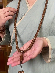 Avant Garde Six-Way Mulberry Wood Rosary - Natural Aromatic Prayer Beads for Daily Wear
