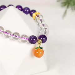 Men's Crystal & Dragon Scale Bracelet for Spiritual Awareness, Inner Peace, and Energetic Balance