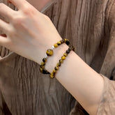 Bohemian Retro Stackable Bracelet Earthy Tones Energy Balance Gift