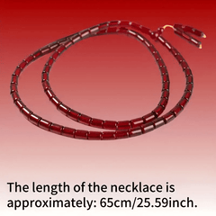 Burgundy Red Buddhist Prayer Beads for Grounding, Vitality, and Spiritual Protection