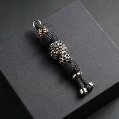 Paratrooper Tactical Keychain — Strength, Protection & Grounding Energy Amulet