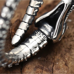 Vintage Dinosaur Bone Ring — Spiritual Strength, Ancient Wisdom & Protective Energy Talisman