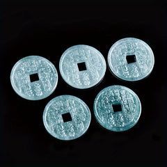 Elegant Natural Stone Pendant Necklace with Bagua Charm – Symbol of Wealth & Good Fortune