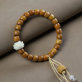 1pc Vintage Bohemian Handmade Braided Bracelet - Ethnic Charm & Spiritual Energy