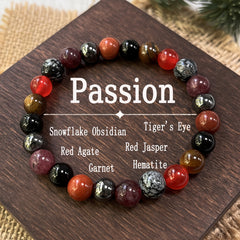 Inner Strength Bracelet with Crystal Energy for Emotional Balance