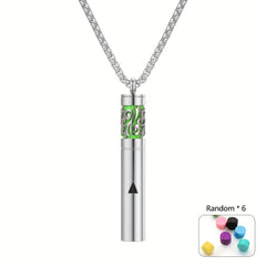 Aromatherapy Diffuser Necklace - Unisex Perfume Pendant for Energy Balance & Spiritual Harmony