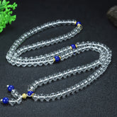 Elegant Natural Stone Beaded Sweater Chain for Women with Positive Energy Flow and Sweet Style