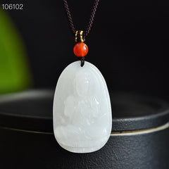 Sacred Eight Immortals Protection Pendant - Unisex Good Fortune & Peace Charm Necklace