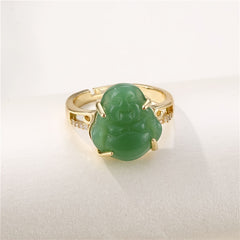Green Character Golden Set - Spiritual Energy for Protection & Prosperity