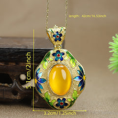 Ethnic Opal Pendant for Joy, Creativity, and Positive Energy