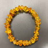 Women's Natural Amber Gradient Bracelet - Minimalist Vintage Style, Everyday & Formal Wear, Birthday Valentine's Gift