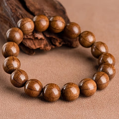 Six-Strand Sandalwood Mala Beads - Natural Energy for Spiritual Balance & Daily Wear