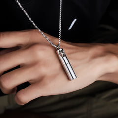 12 Constellation Series Creative Fragrance Necklace - Silver-Tone Perfume Pendant for Emotional Balance & Spiritual Harmony