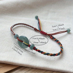 Green Natural Stone Bracelet - Harmony & Balance for Daily Wear