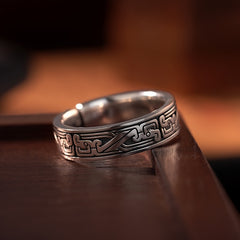 Adjustable Copper Dragon Ring – Protection, Luck & Spiritual Growth Talisman