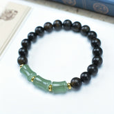 Bohemian Wooden Bracelet: Natural Energy Balance & Spiritual Connection for Men & Women