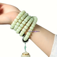 108 Bodhi Seeds Mala Prayer Beads - Zen Five-layer for Inner Peace & Spiritual Growth