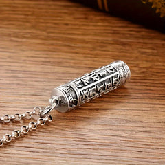 Enigmatic Pendant Of Six Characters — Spiritual Protection & Energy Harmony Amulet