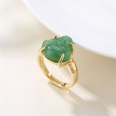 Green Character Golden Set - Spiritual Energy for Protection & Prosperity