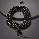 The 108-Bead Black Sandalwood Mala: A Contemplative Cord for the Modern Seeker