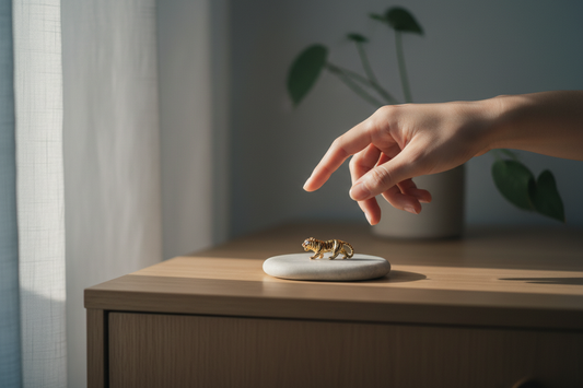 Finding the Pause Before the Step: A Practice of Noticing Your Own Hesitation