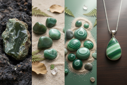 The Healing Power of Green Agate: Earth's Emotional Balance Stone in Modern Jewelry Design