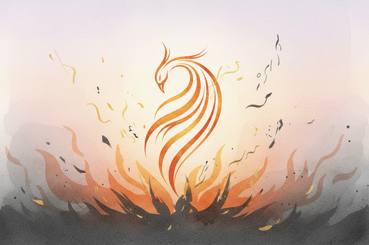 Can a Symbol Help Me Move On? Wearing the Phoenix Without Forgetting the Fire — A Dialogue on Memory and Renewal