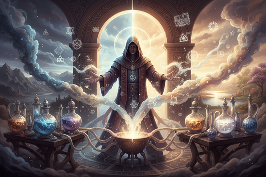 The Alchemist of Transition — Archetype of Resilience and Emotional Reassembly in Modern Life