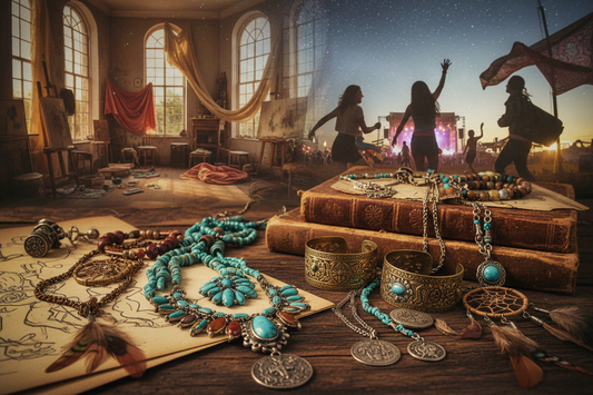 The Bohemian Aesthetic in Jewelry: A History of Self-Expression and Counter-Culture