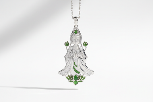 The Compassionate Gaze: How Guanyin Iconography in Contemporary Jewelry Cultivates Empathetic Consciousness
