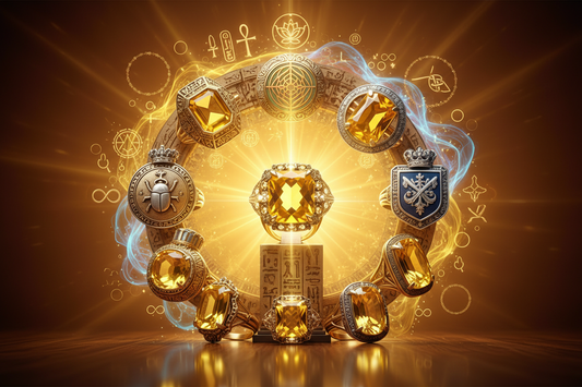 The Cultural and Symbolic Power of Yellow Gemstone Rings Through History