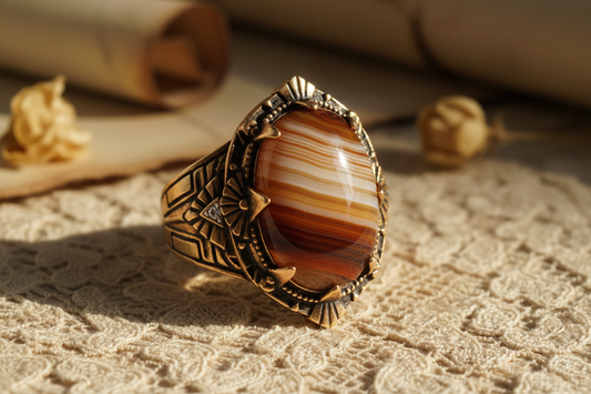 How Agate, Gold, and Geometric Design Weave a Tale of Intuition, Protection, and Timeless Style