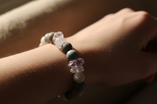 What happens when your skin learns the texture of stone over weeks instead of seconds?