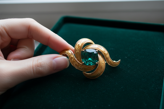 The Weight of Green: How Natural Stone and Enamel Create a Tactile Dialogue