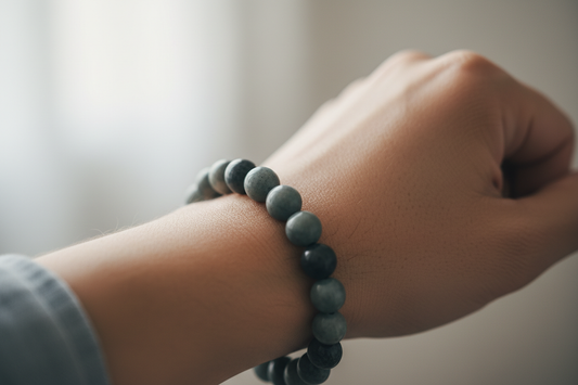 Why do circling stones on a string still feel meaningful when we know they're just stones?