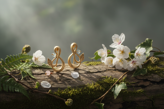 The Poetry of Adornment: How Enamel and Stone Earrings Narrate a Story of Growth