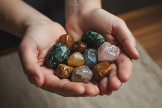 Is it normal to find comfort in the weight of stones without believing they have power?