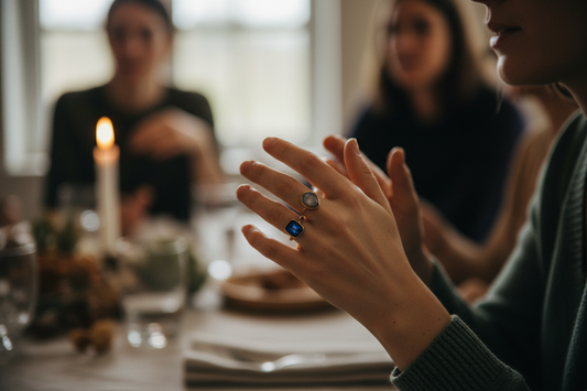 The Quiet Bridge — Who Wears Symbols to Connect, Not Declare