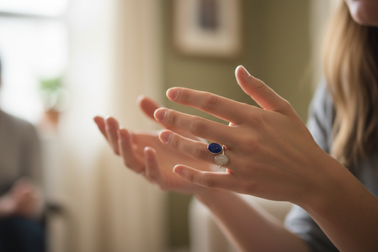 The Weight of Fire and Stone — How Enamel and Gem Hold Memory