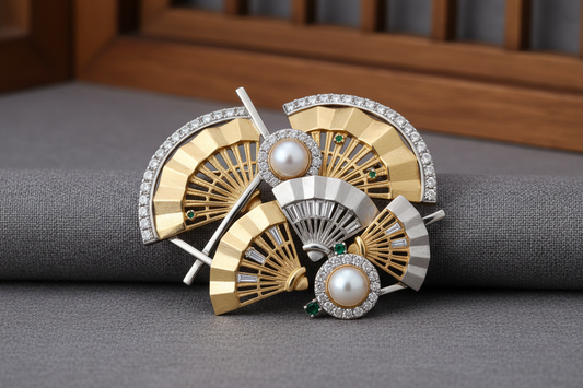 The Timeless Elegance of Fan Motifs in Contemporary Jewelry - Cultural Symbolism Meets Modern Design