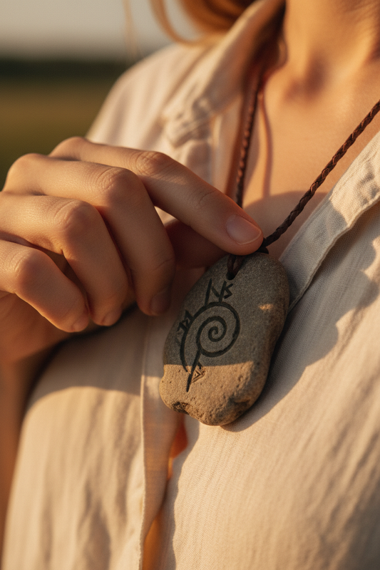 The Character as Keeper — When Written Symbols Became Wearable Memory