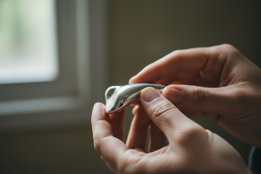 The Temperature of Unfinished Silver: When a Metal Remembers It Was Earth