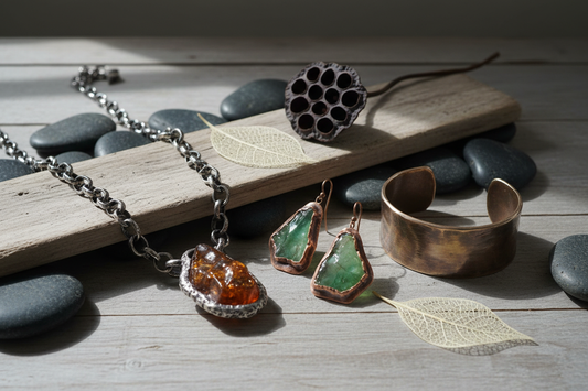 Wabi-Sabi in Wearable Form: How Natural Imperfection in Jewelry Cultivates Mindfulness and Authentic Beauty