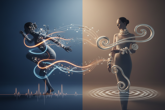 Wearing Motion: A Dialogue on Whether We Chase Rhythm or Let It Find Us