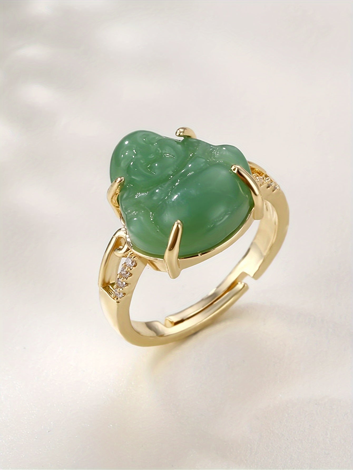 Green Character Golden Set - Spiritual Energy for Protection & Prosperity