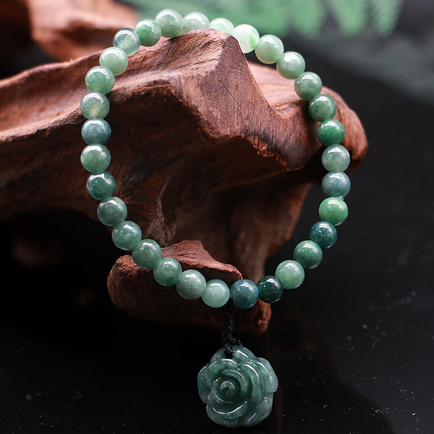 Natural Stone Bead Bracelet - Unisex Energy Gift
