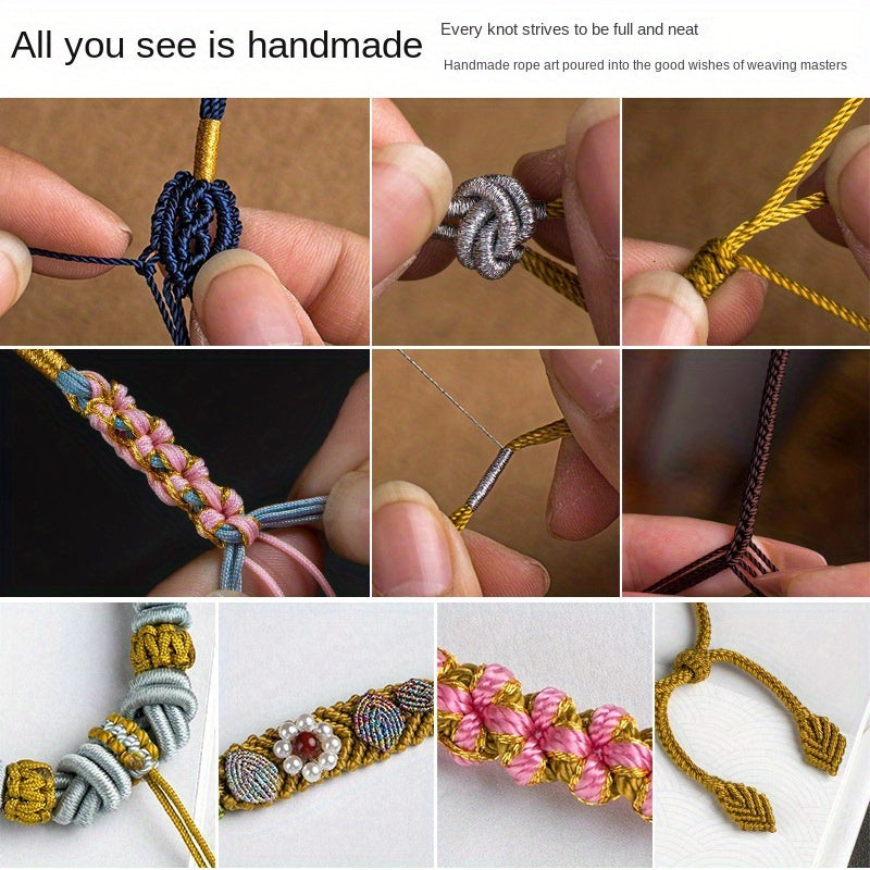 Vibrant Bohemian Hand-Woven Adjustable Necklace — Spiritual Harmony & Energy Balance Amulet