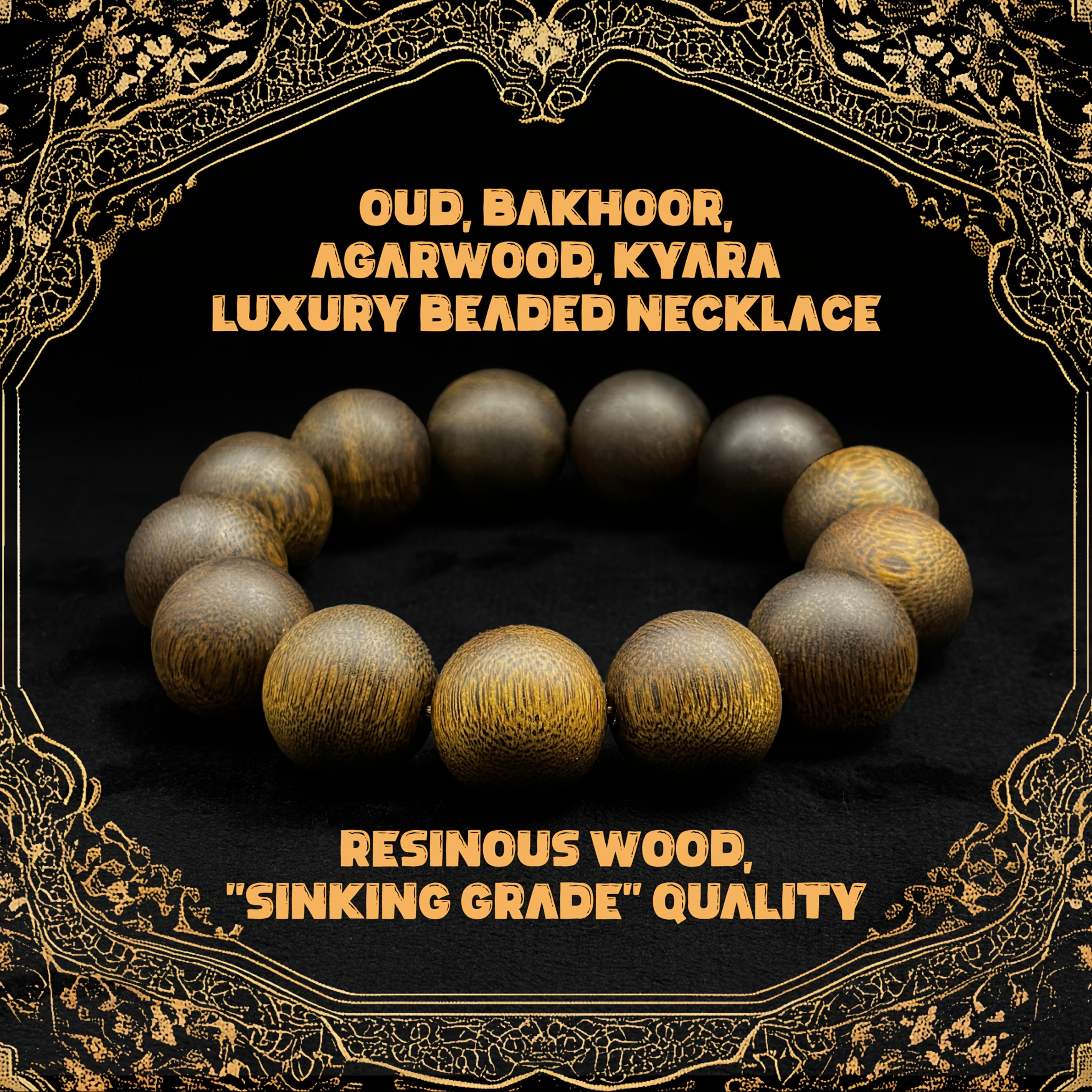 Agarwood Kyara Bracelet - Natural Aromatherapy & Spiritual Harmony