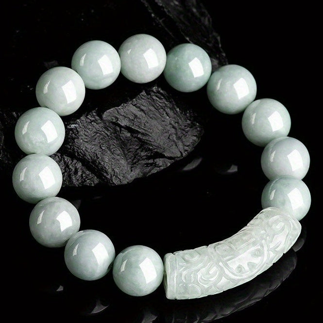 Aesthetic Elegant Natural Stone Bracelet - Lucky Charm for Harmony & Prosperity