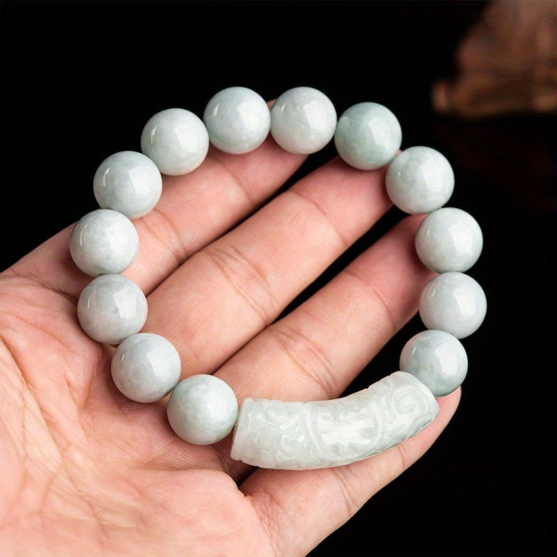 Aesthetic Elegant Natural Stone Bracelet - Lucky Charm for Harmony & Prosperity